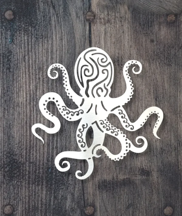 Octopus Shaped Octopus Wall Art Home Décor